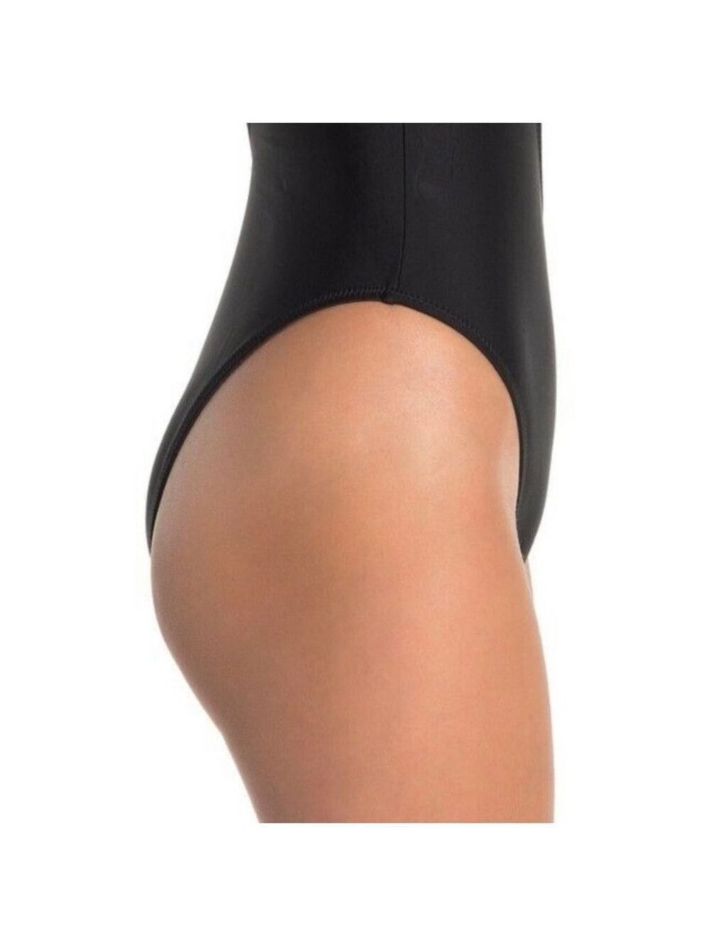 𝅺Kendall And Kylie Black And Green Bandeau One Piece Swimsuit Size XL - Picture 4 of 9